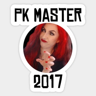 PK Master 2017 Sticker